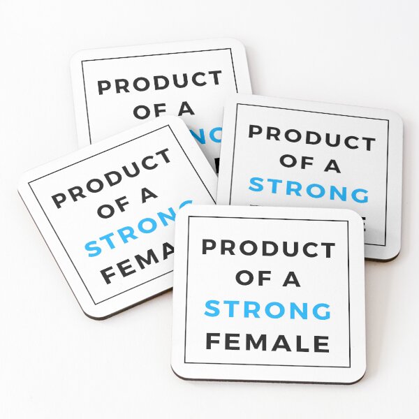 Item preview, Product of a strong Female - BLUE designed and sold by yasmh.