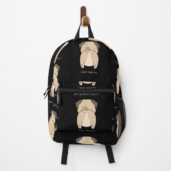 Item preview, Life without dogs i dont think So Cute Dissapointed Pug designed and sold by SimplePickUps.