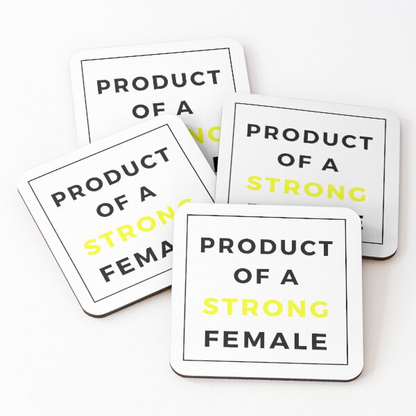 Item preview, Product of a strong Female - YELLOW designed and sold by yasmh.