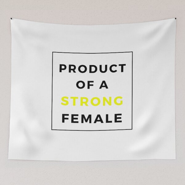 Item preview, Product of a strong Female - YELLOW designed and sold by yasmh.