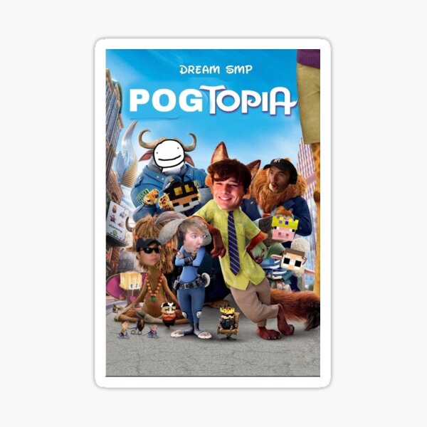 Pogtopia Sticker