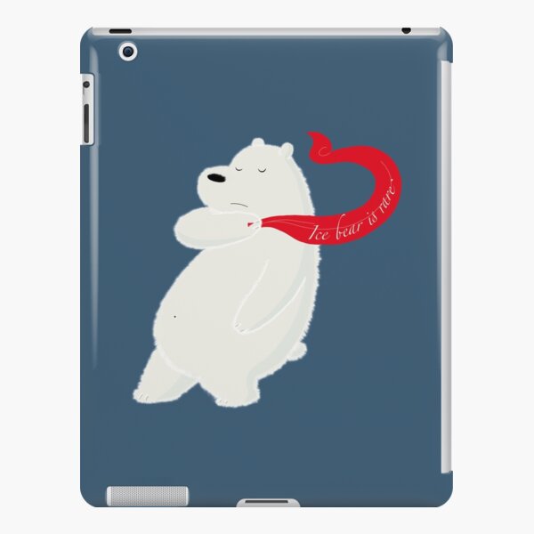 Ice bear is rare. iPad Snap Case