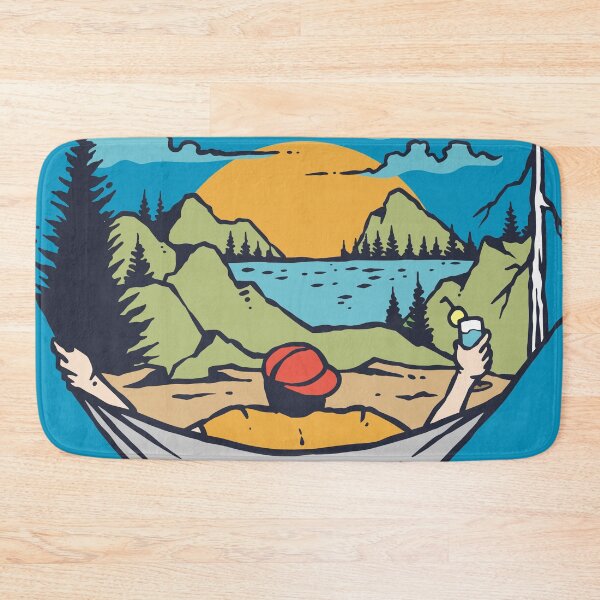 Item preview, Adventure 80s hiking gift designed and sold by RedCut.