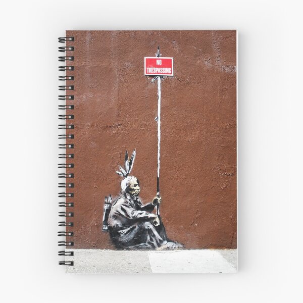 Item preview, Banksy No Trespassing designed and sold by WE-ARE-BANKSY.