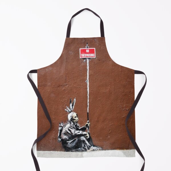 Item preview, Banksy No Trespassing designed and sold by WE-ARE-BANKSY.