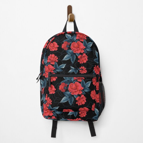 Item preview, Beautiful Roses Floral Pattern - Red and Black designed and sold by GDCdesigns.