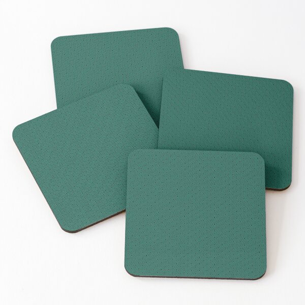 Item preview,  Art deco Green Petrol Mosaic check pattern design Little squares designed and sold by MVTee.