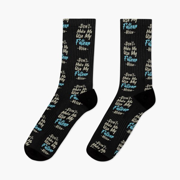 Item preview, Don't Make Me Use My Father Voice, Cute Funny Gift Idea For Dad designed and sold by awesomedraw.