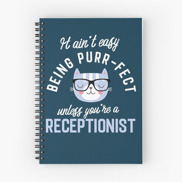 Item preview, Receptionist Cat Lover Gifts - It ain't easy being Purr Fect designed and sold by betternotes.