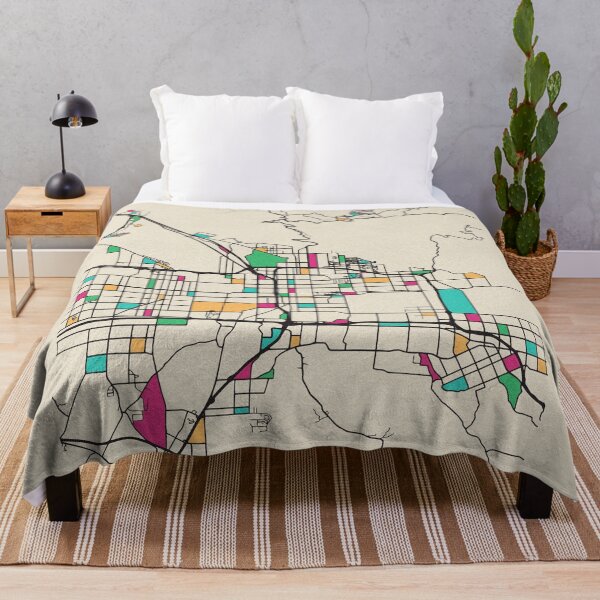 Item preview, San Bernardino, California Street Map designed and sold by A Deniz Akerman.