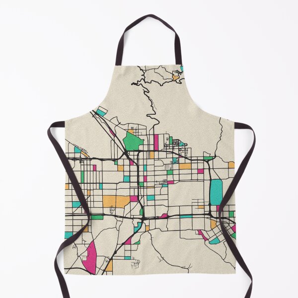 Item preview, San Bernardino, California Street Map designed and sold by A Deniz Akerman.