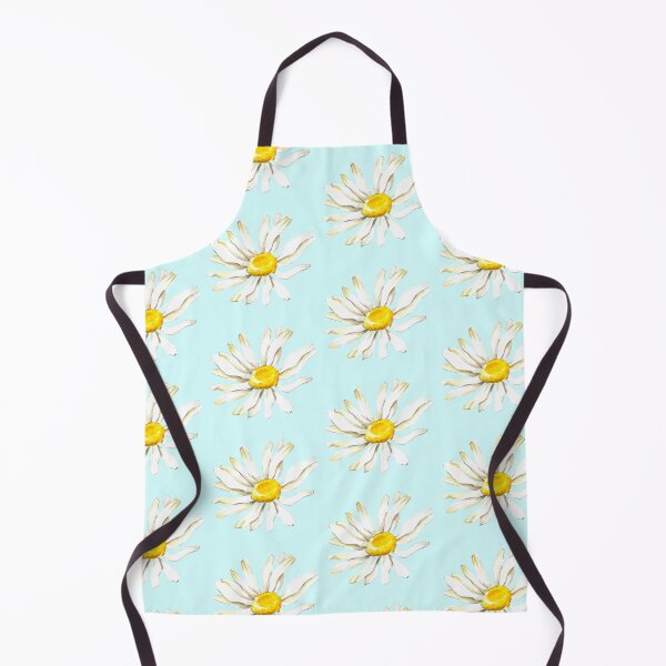 Item preview, Copy of Hand-painted watercolor camomile on the pink background designed and sold by sentimentalica.