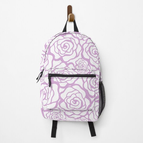 Item preview, White on Pink Abstract Roses designed and sold by adortopia.
