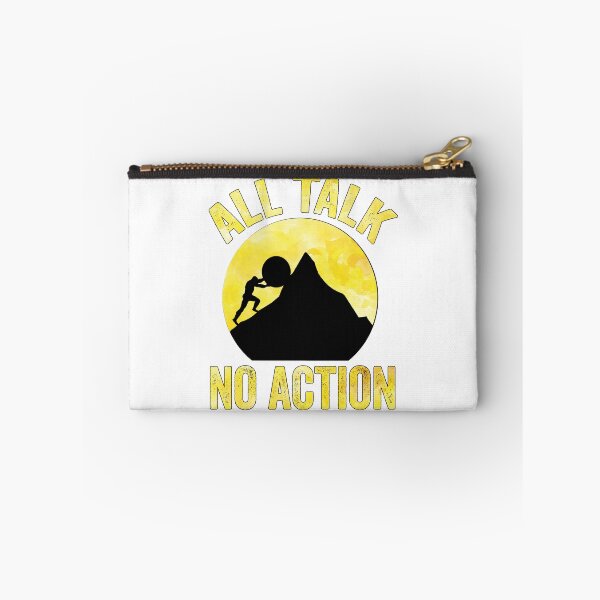 Item preview, All Talk No Action Gift idea T-Shirt, Quote shirt, Funny saying tee shirt, Gift Idea for Anniversary, Wedding, Mother's Day, Father's Day, Graduation, Thanksgiving, Christmas & New Year's Day. designed and sold by KHRO.