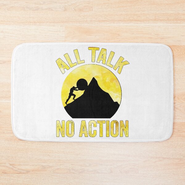 Item preview, All Talk No Action Gift idea T-Shirt, Quote shirt, Funny saying tee shirt, Gift Idea for Anniversary, Wedding, Mother's Day, Father's Day, Graduation, Thanksgiving, Christmas & New Year's Day. designed and sold by KHRO.