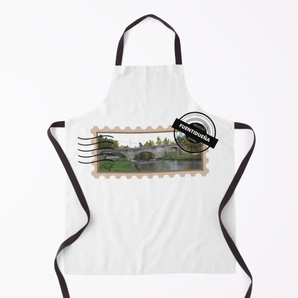 Item preview, Stamp of the medieval bridge of Fuentidueña, town of Segovia, Spain designed and sold by My-Queens-Store.