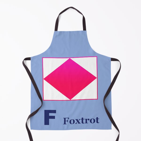 Item preview, F FOXTROT echo international maritime signals designed and sold by AlbertoRuiZ.
