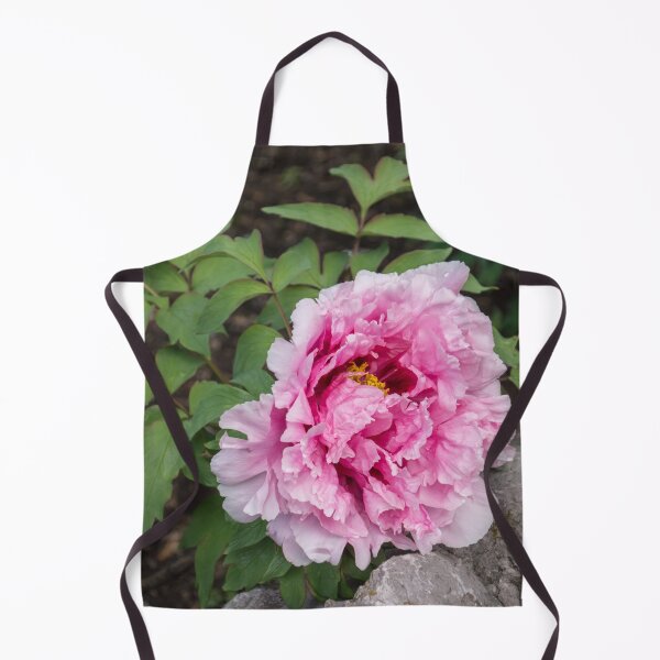Item preview, On the Rocks - Fragrant Tree Peony Flower in Splendid Pink designed and sold by Georgia Mizuleva.