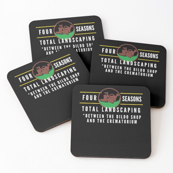 Item preview, Four Seasons Total Landscaping Between Dildo Shop & Crematorium designed and sold by TrndSttr.