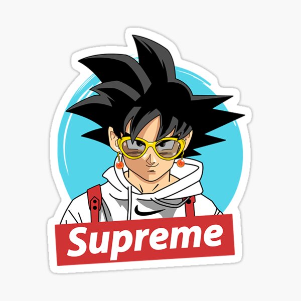 goku supreme sticker