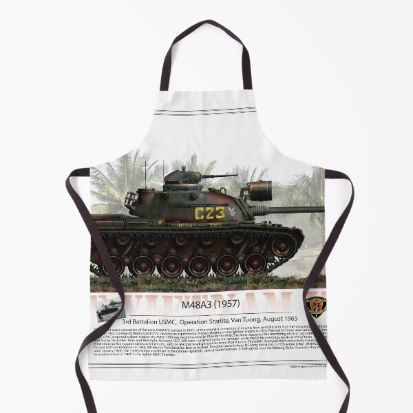 Item preview, M48A3 Patton - USMC 1965 designed and sold by TheCollectioner.