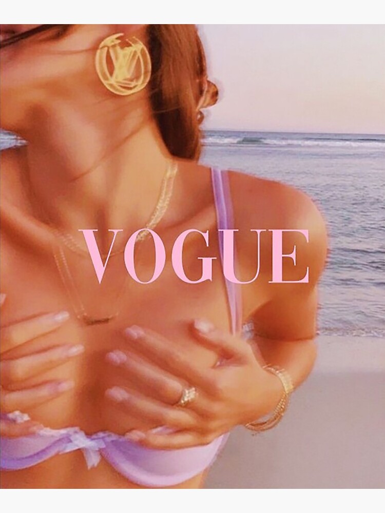 Vogue collage cover Poster by johnmeier