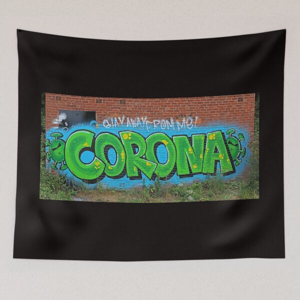 Item preview, Corona Virus, Covid19 Virus graffiti  designed and sold by Local gifts from HotpixUK .