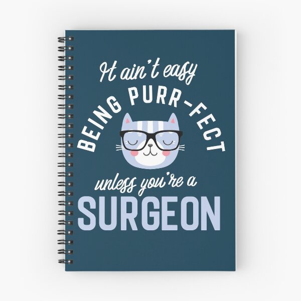 Item preview, Surgeon Cat Lover Gifts - It ain't easy being Purr Fect designed and sold by betternotes.