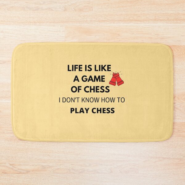 Item preview, Funny Chess Quote designed and sold by Artsy-Craft.