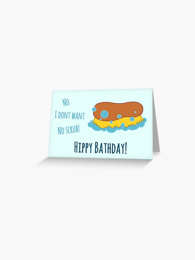 Carte De Vœux Joyeux Anniversaire Hippy Bathday Par Wonderori Redbubble