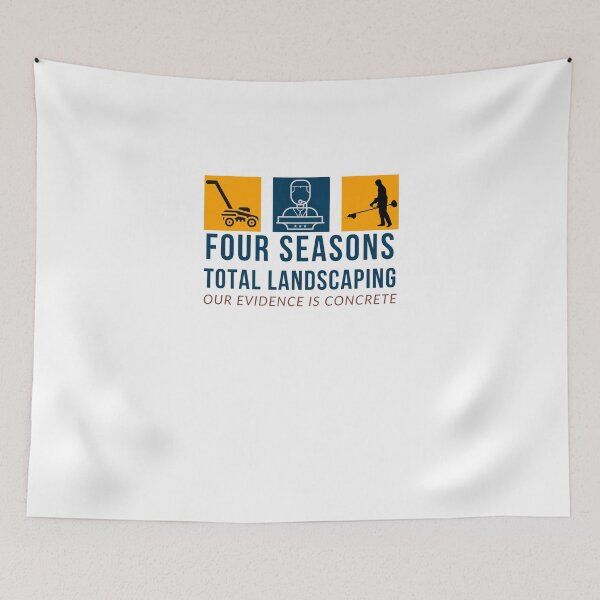 Item preview, Four Seasons Total Landscaping Tee Shirt | Concrete Evidence Slogan designed and sold by TrndSttr.