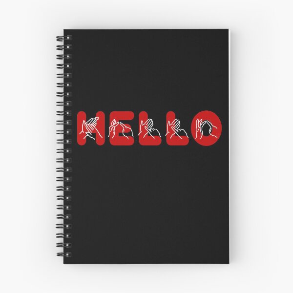 Item preview, Deaf hello designed and sold by NomiBee.