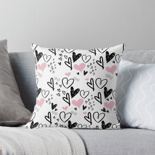 Item preview, Adorable heart doodles pattern designed and sold by Abbara.