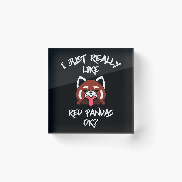 Item preview, I Just Really Like Red Pandas designed and sold by Cute  Pawz.