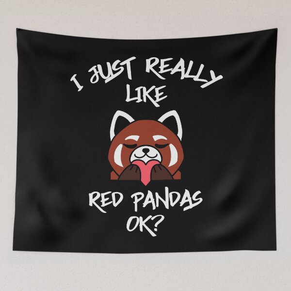 Item preview, I Just Really Like Red Pandas designed and sold by Cute  Pawz.