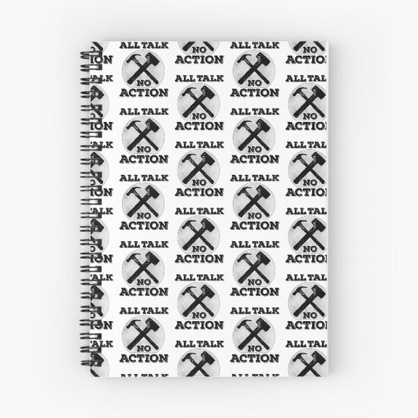 Item preview, All Talk No Action Gift idea T-Shirt, Quote shirt, Funny saying tee shirt, Gift Idea for Anniversary, Wedding, Mother's Day, Father's Day, Graduation, Thanksgiving, Christmas & New Year's Day. designed and sold by KHRO.