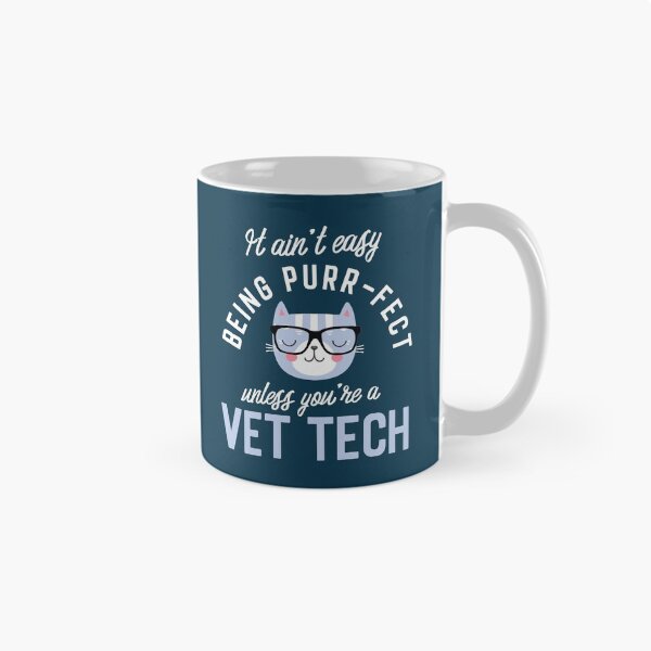 Item preview, Vet Tech Cat Lover Gifts - It ain't easy being Purr Fect designed and sold by betternotes.