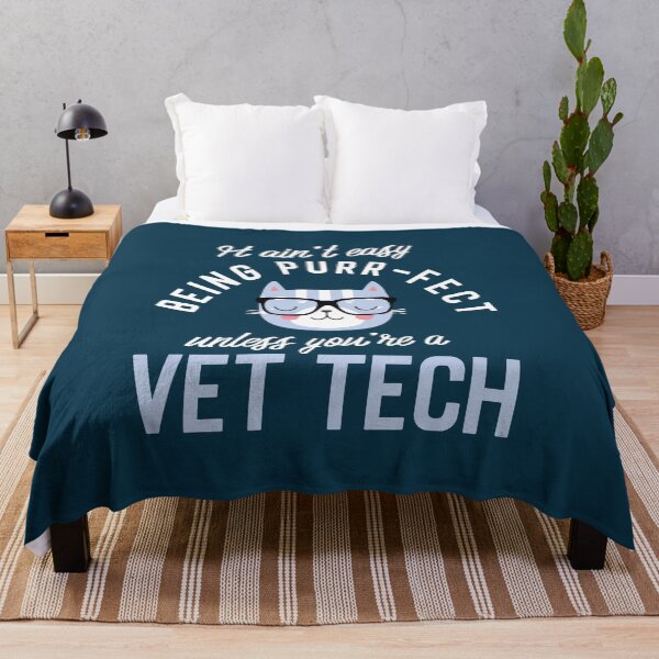Item preview, Vet Tech Cat Lover Gifts - It ain't easy being Purr Fect designed and sold by betternotes.