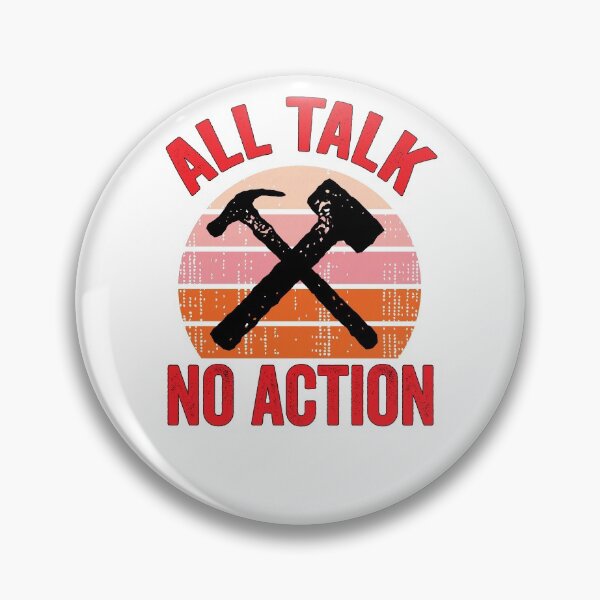 Item preview, All Talk No Action Gift idea T-Shirt, Quote shirt, Funny saying tee shirt, Gift Idea for Anniversary, Wedding, Mother's Day, Father's Day, Graduation, Thanksgiving, Christmas & New Year's Day. designed and sold by KHRO.