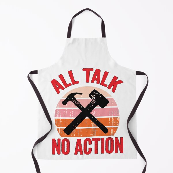 Item preview, All Talk No Action Gift idea T-Shirt, Quote shirt, Funny saying tee shirt, Gift Idea for Anniversary, Wedding, Mother's Day, Father's Day, Graduation, Thanksgiving, Christmas & New Year's Day. designed and sold by KHRO.