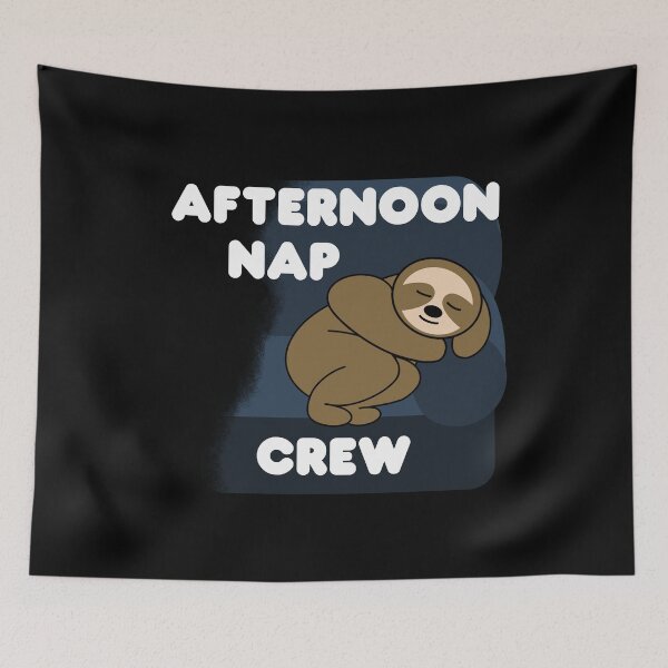 Item preview, Afternoon Nap Crew Cute Sloth designed and sold by Funful.