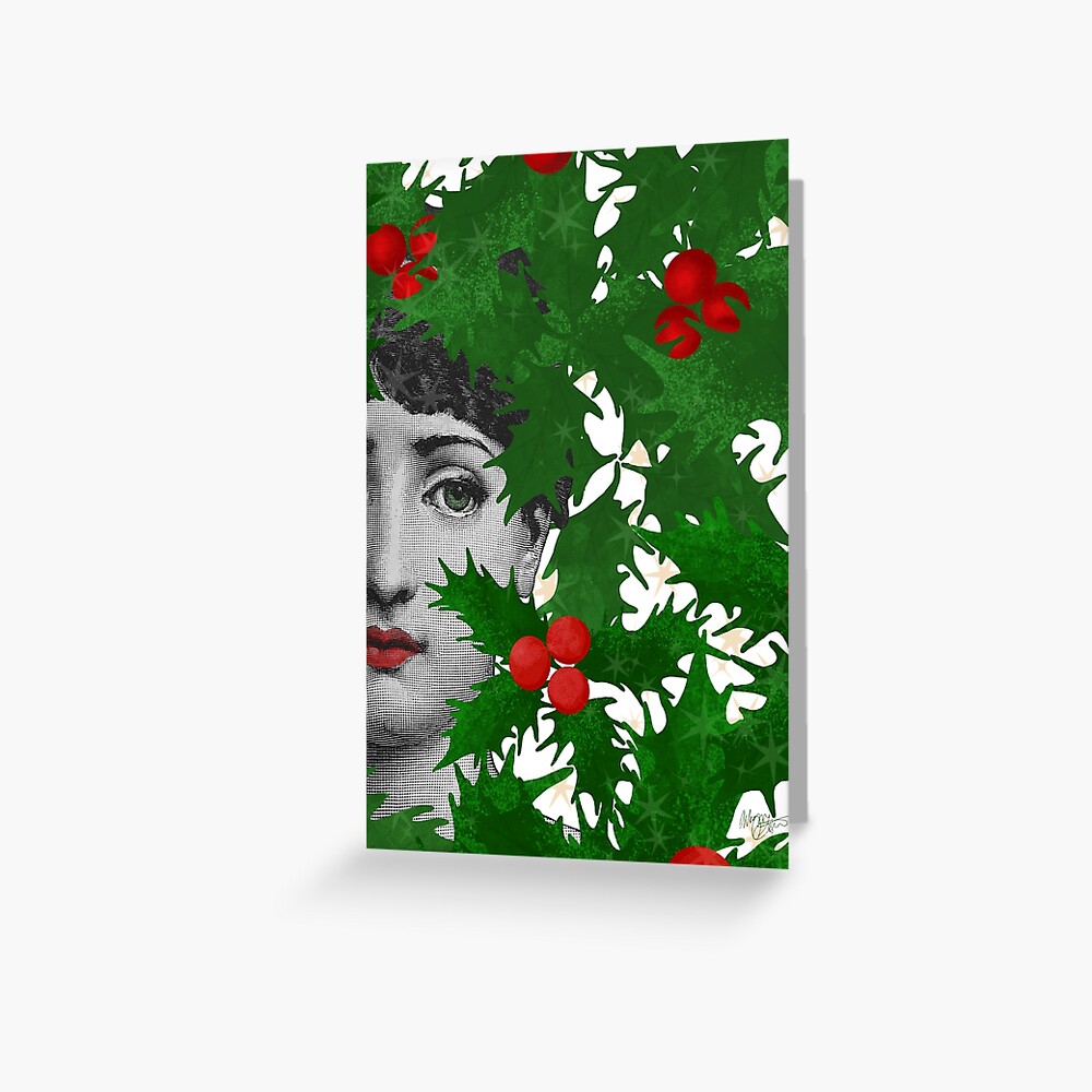 In the Holly Greeting Card