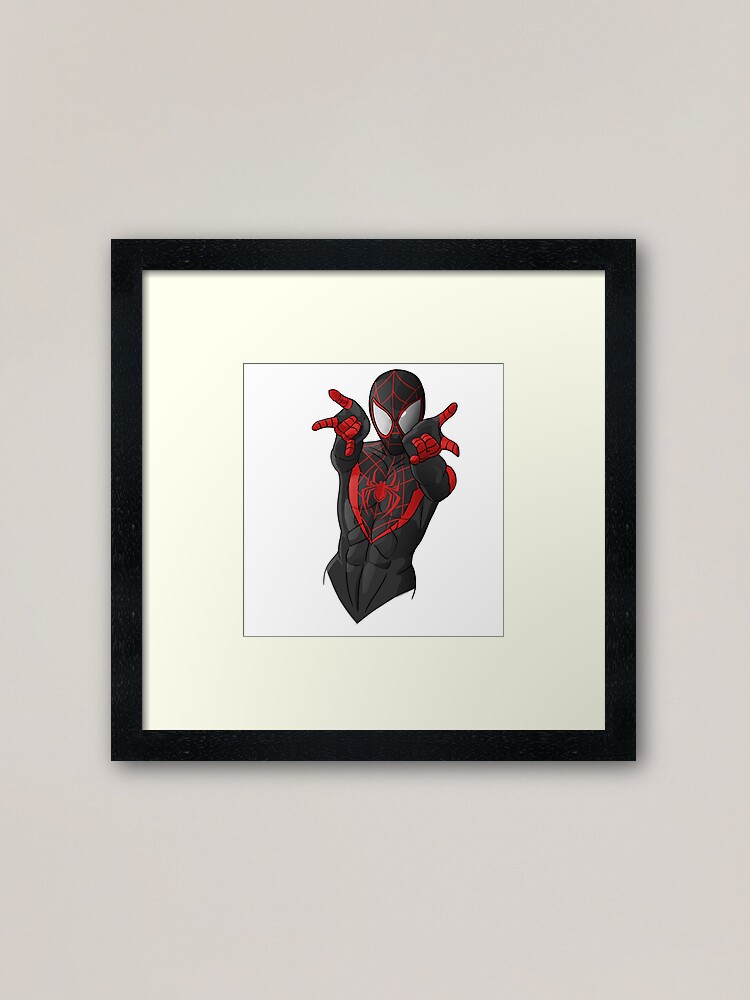 Black Spiderman Sticker by Hyde63