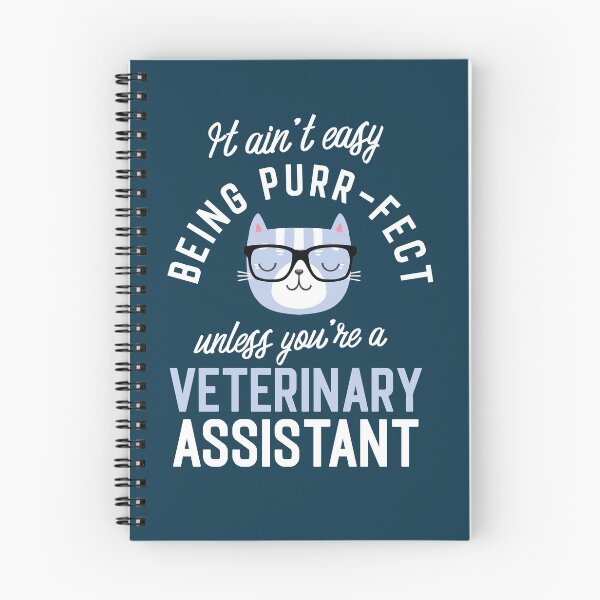 Item preview, Veterinary Assistant Cat Lover Gifts - It ain't easy being Purr Fect designed and sold by betternotes.