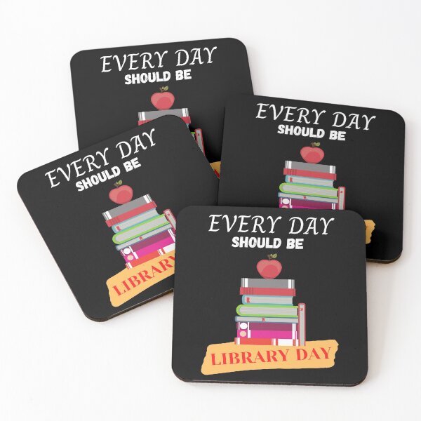 Item preview, Every day should be library day designed and sold by Funtastic-GOODS.