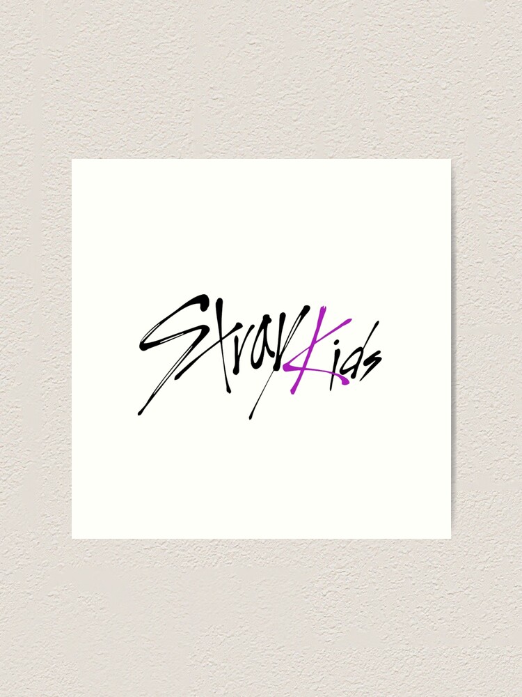 Stray Kids Logo Art Print By Chiaraxnetflix Redbubble