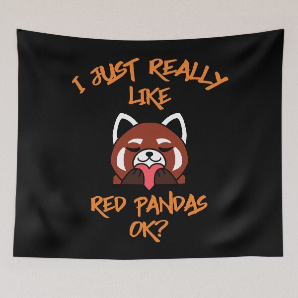 Item preview, I Just Really Like Red Pandas designed and sold by Cute  Pawz.