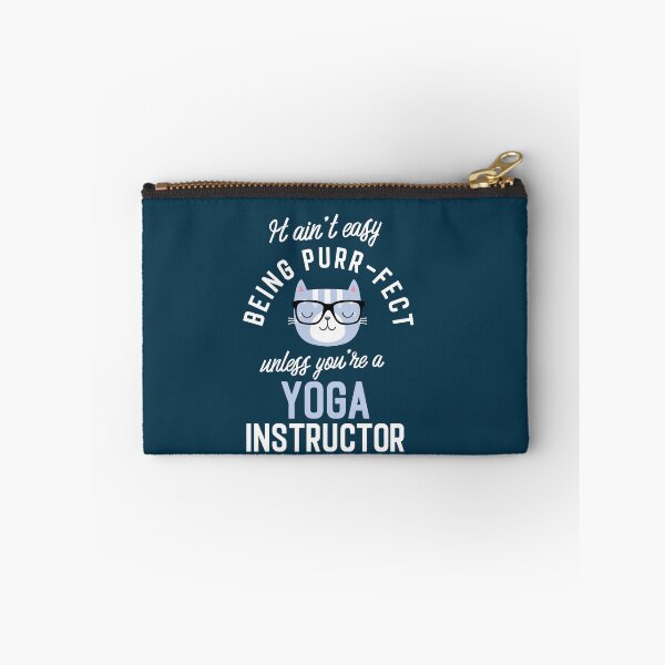 Item preview, Yoga Instructor Cat Lover Gifts - It ain't easy being Purr Fect designed and sold by betternotes.