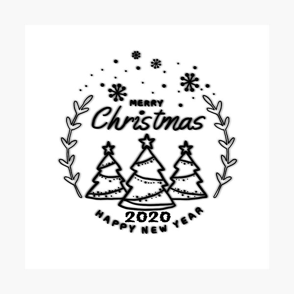 Christmas compound 2020 Photographic Print