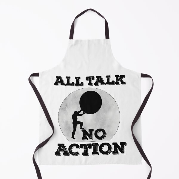 Item preview, All Talk No Action Gift idea T-Shirt, Quote shirt, Funny saying tee shirt, Gift Idea for Anniversary, Wedding, Mother's Day, Father's Day, Graduation, Thanksgiving, Christmas & New Year's Day. designed and sold by KHRO.